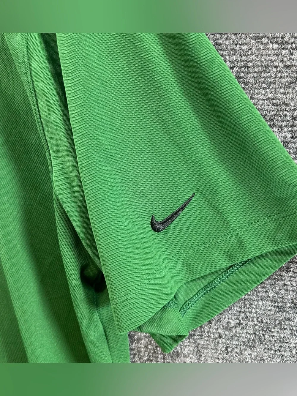 NEW Nike University of Miami Hurricanes Polo Shirt XL Green CERVEZA MODELO Logo